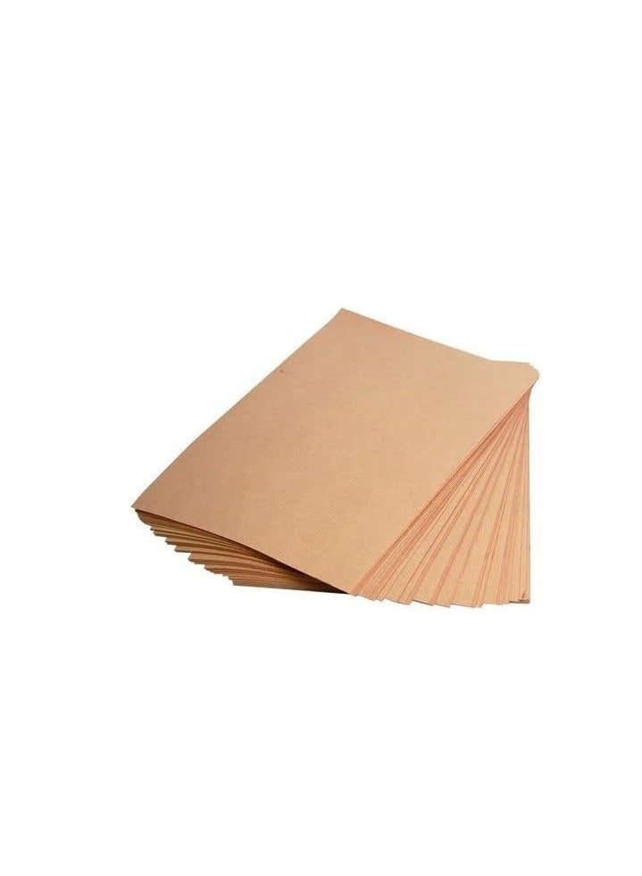 Terabyte Brown Kraft Paper Thick Cardstock A4, 350gsm (100SHEET) - Image 3