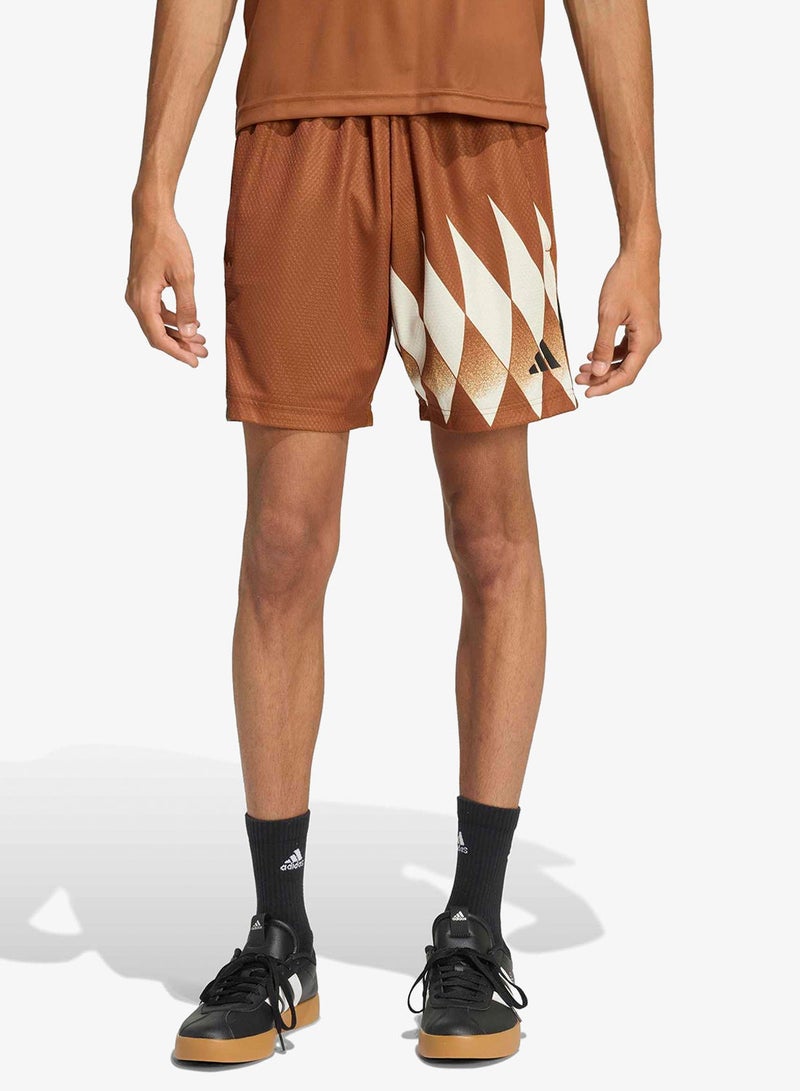 Adidas HOUSE OF TIRO X COMMON GOAL PIQUE SHORTS - Image 1