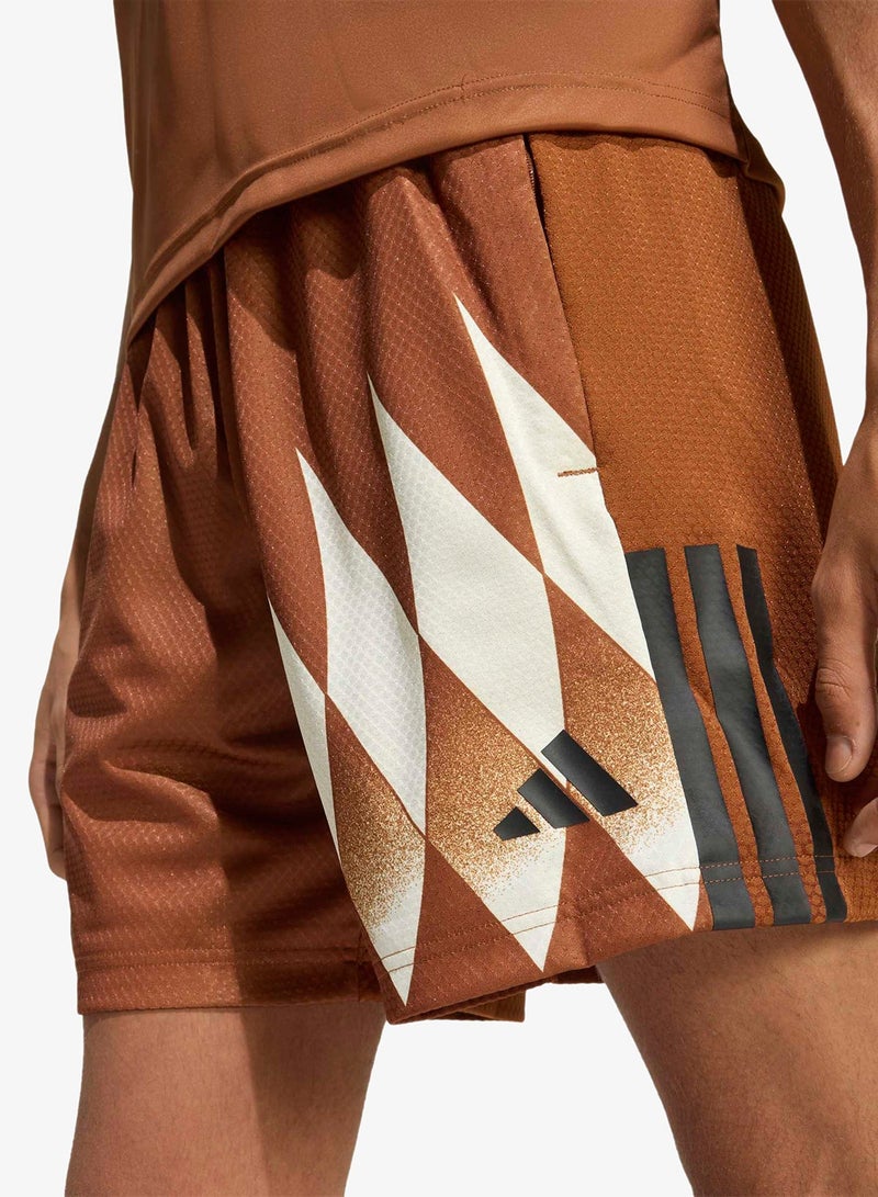 Adidas HOUSE OF TIRO X COMMON GOAL PIQUE SHORTS - Image 3