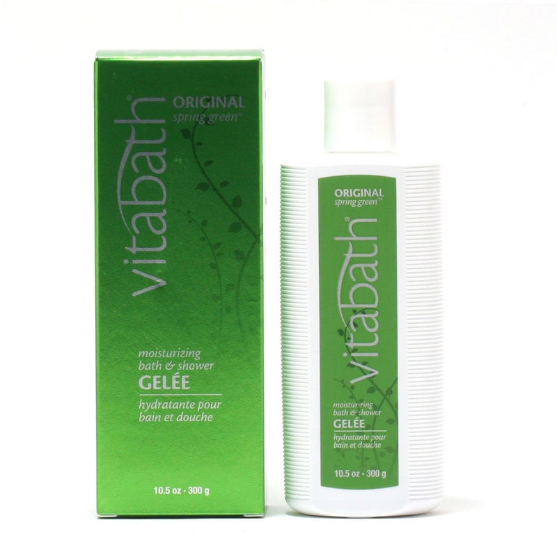 Vitabath Original Spring Green Moisturizing Bath & Shower Gelee (10.5 Oz.) - Image 2