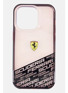 Scuderia Ferrari iPhone 14 Pro Brand Logo Protective Case, Multicolor  - Image 1