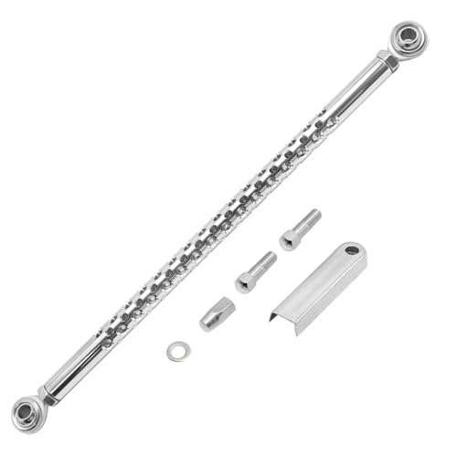 Saihisday Chrome Gear Shift Linkage Replacement for Harley Davidson Touring Softail Dyna Trike Fatboy Electra Street Road Glide Wide Glide FLH FLHX FLTR FLHR FX 19872021 - Image 1