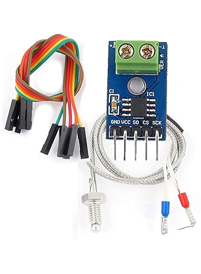 Thermocouple Amp Max6675 Board With K Type Sensor For Arduino Avr Pic