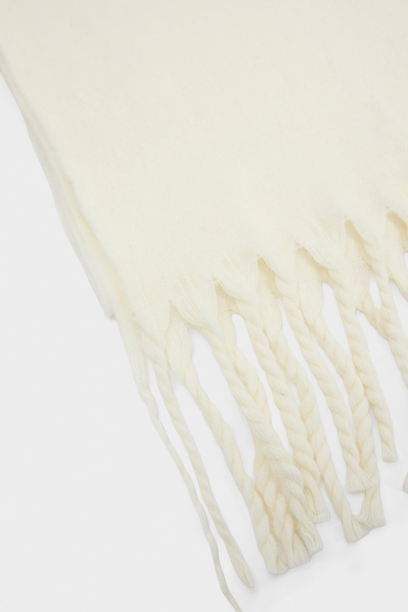 DeFacto White Woman Scarf Casual - Image 3