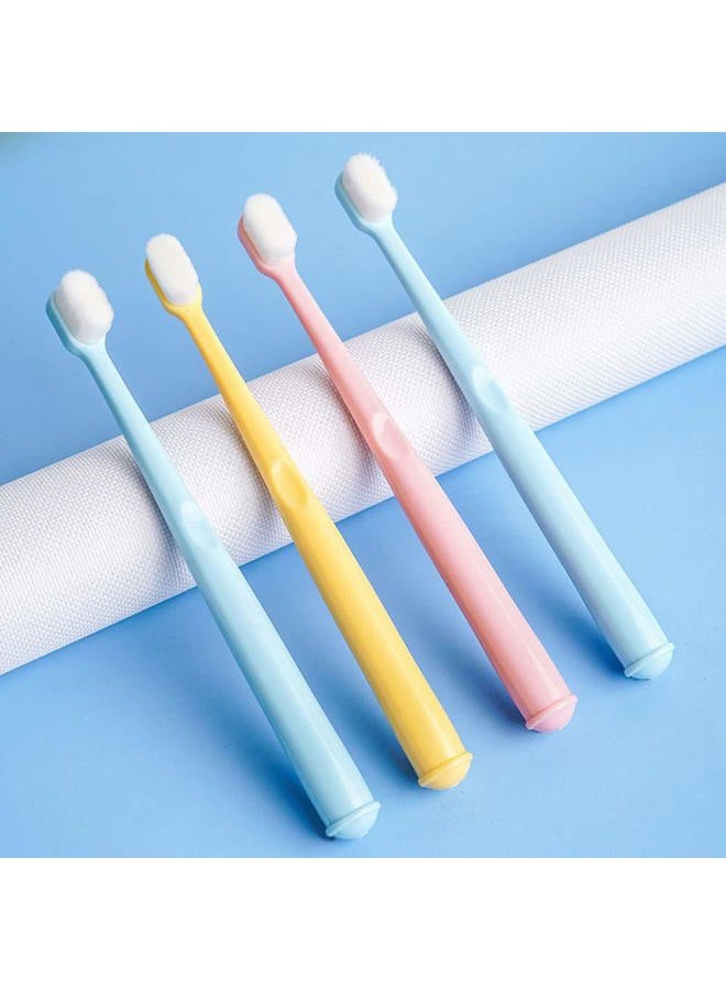 EasyHonor (Toddler Toothbrush 6pcs) - Baby Toothbrush & Toddler Toothbrush for Age 4-12 Years Old, Extra Soft Toothbrush with 10000 Soft Floss Bristle for Baby Gum Care. (6Pcs) - Image 5