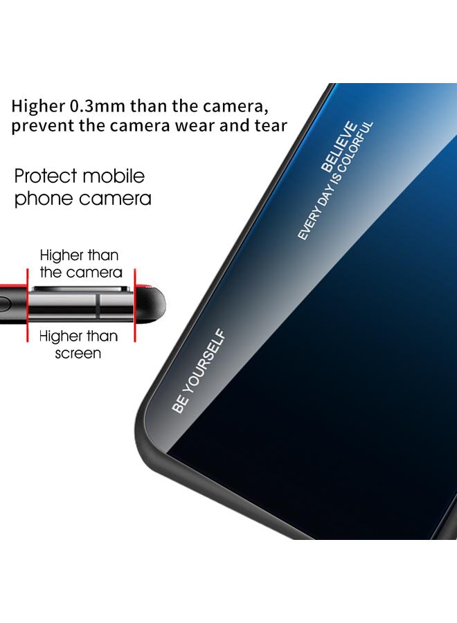 زبون جراب زجاجي متدرج الألوان لهاتف iPhone 13 Pro - Image 4