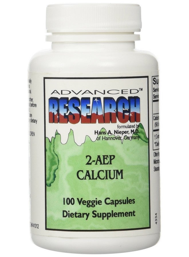 NCI Advanced Research Dr. Hans Nieper 2AEP Calcium Capsules, 100 Count - Image 1
