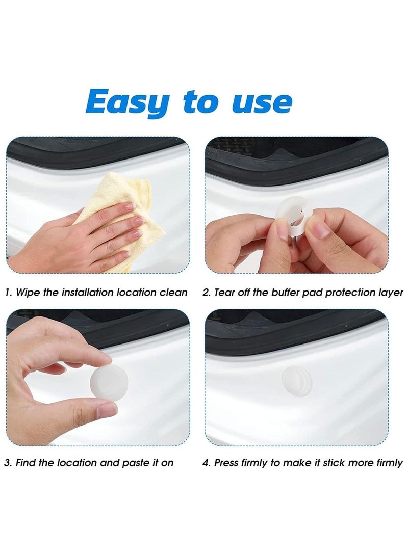Car Door Accessories Luminous Anti-Collision Kit Car Door Bumper Silicone Stickers Car Door Soundproof Silicone Stickers Car Door Edge Bumper Pad Luminous (8) - Image 5