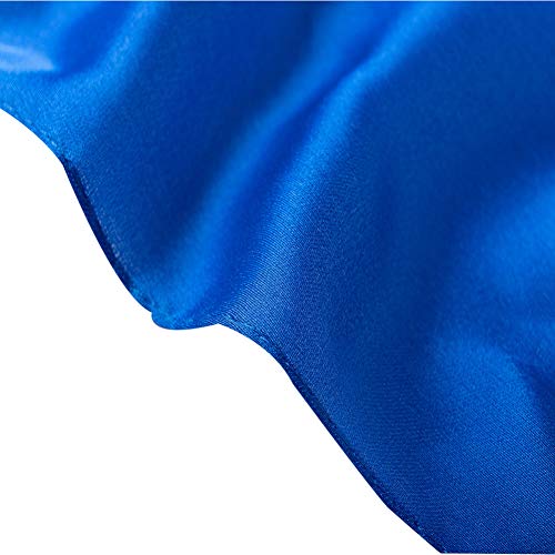 CYZLANN Women's Scarves 100% Silk Long Lightweight Scarfs for women（blue） - Image 5
