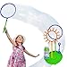 OLEOLETOY Giant Bubble Wand Set for Kids and Adults with Concentrated Refill Fun Outdoor and Indoor Activity for Girls Boys Toddlers and Children to Enjoy - Image 4