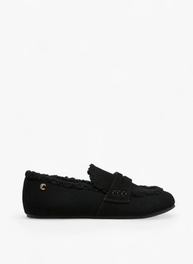 لو كونفورت Cutout Accent Slip-On Moccasins