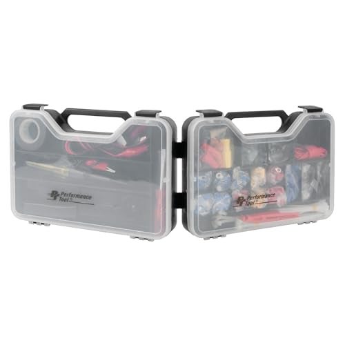 Performance Tool W5207 285 Piece Multi-Use Electrical Repair Kit, Black - Image 5
