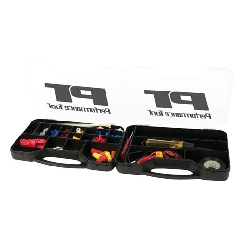 Performance Tool W5207 285 Piece Multi-Use Electrical Repair Kit, Black - Image 1