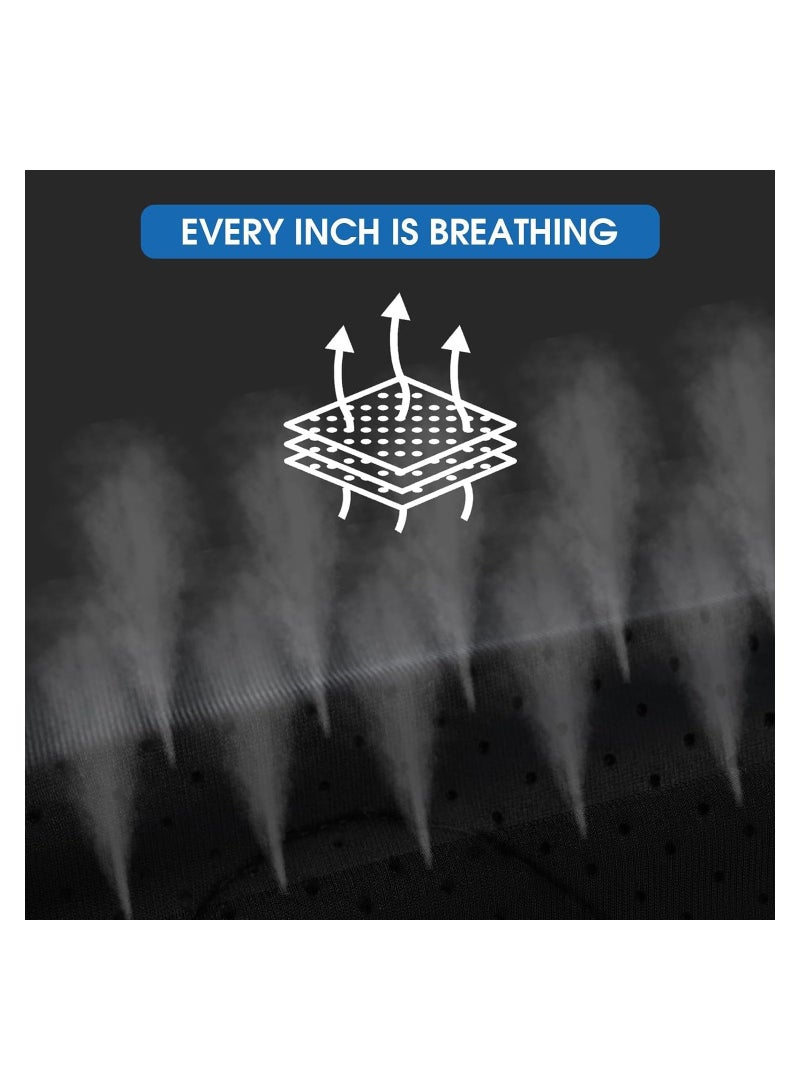 Excefore Adult Knee Pads for Gardening, Non-Slip Collision Adjustable Anti-Slip Strap with Thick EVA Foams for House Cleaning, Repairs, Floor Spreading, Volleyball, Soccer, Dance (Large) - Image 5