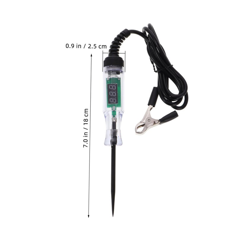 Digital LED Automotive Circuit Tester Pen 24V For Cars Trucks Motorcycles Boats - Image 3
