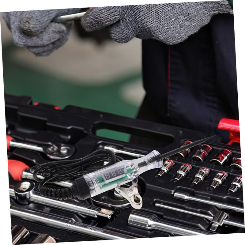 Digital LED Automotive Circuit Tester Pen 24V For Cars Trucks Motorcycles Boats - Image 5