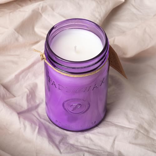 Paddywax Scented Candles Relish Collection Soy Wax Artisan Candle in Glass Jar with Lid, 9.5-Ounce, Lavender + Thyme - Image 2
