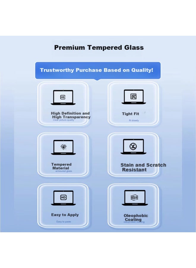 Jplayer 13.3-inch (16:10) Hd Tempered Glass Screen Protector For Laptop Compatible With Lenovo, Asus, Dell, Thinkpad, Acer, Hp - Image 2
