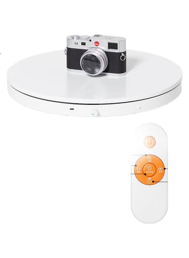 Ambitful Adjustable Speed Photography Shooting Electric Turntable Rotating Product Display Stand, Small Jewelry Adjustable Speed Shooting Stand, Model Automatic Photo Shooting Platform Base - Image 1