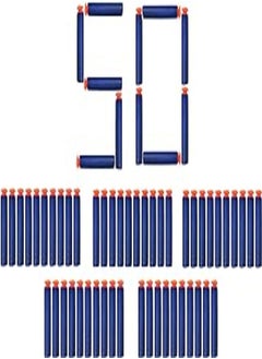 VGRASSP Soft Foam Suction Bullets Darts for Toys Guns -Sticky Safe Bullets Compatible with Nerf N-Strike and Blaze Storm Blaster Guns (Pack of 50 Bullets)