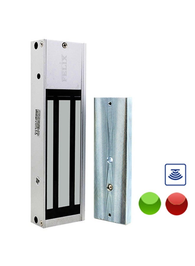 Magnetic Lock, 500kg Holding Force, Aluminium Alloy, Power On to Lock, with LED Indicator - Image 2