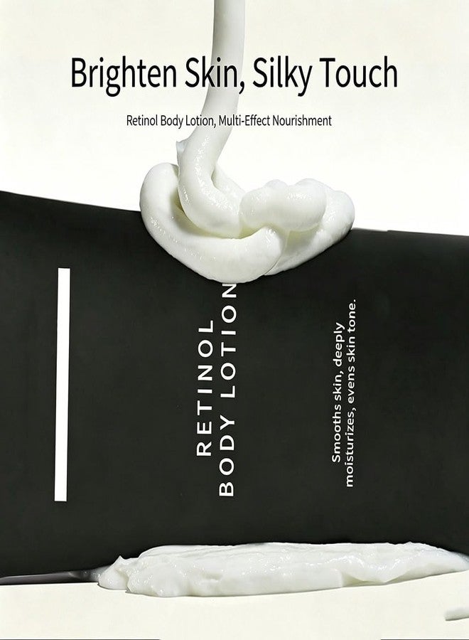 LYW Retinol Body Lotion, Anti-Aging Moisturizer for Neck & Body, Firms & Smooths Skin, Deep Hydration & Even Skin Tone, Daily Body Care for All Skin Types - Image 2