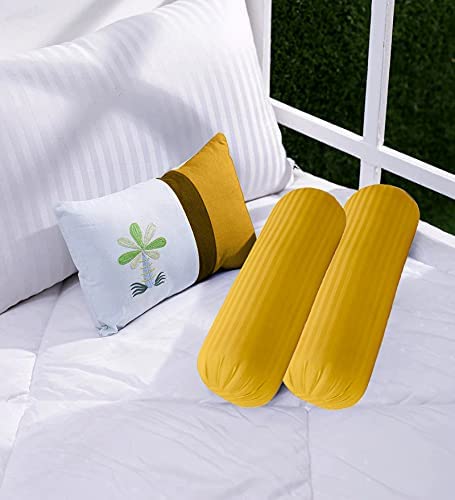 JDX Hotel Premium Soft Reliance Fibre Very Soft Bolester-9x24 (Yellow) - Image 3