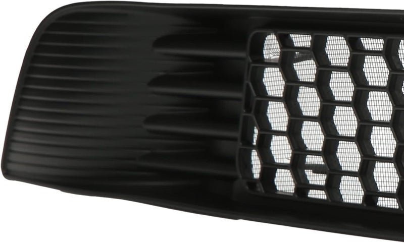 Front Grill Mesh, Front Grill Mesh Grille Grid Inserts compatible with 2020?2023, Bright Black Bumper Vent Grille Replacement - Image 2