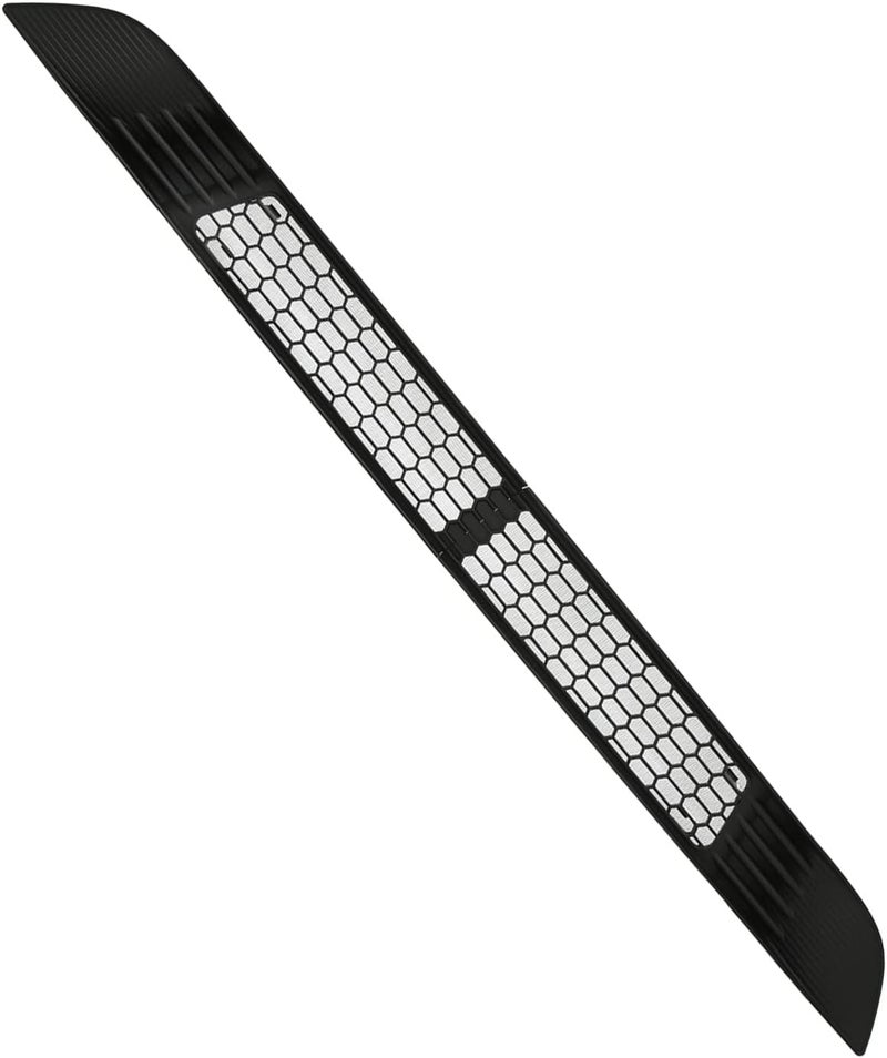 Front Grill Mesh, Front Grill Mesh Grille Grid Inserts compatible with 2020?2023, Bright Black Bumper Vent Grille Replacement - Image 5