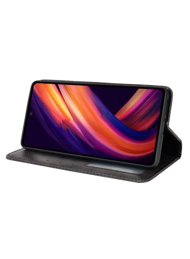 Muyixin Leather Wallet Flip Cover with Card Slots Magnetic Closure Kickstand for Nothing Phone 2 - Image 3