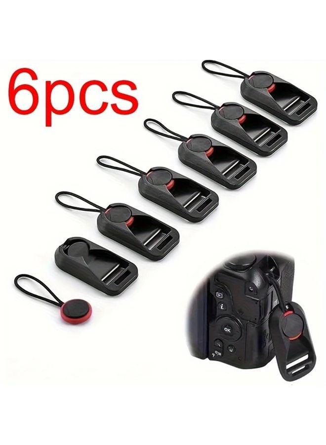 6 قطع كاميرا مجموعة تحرير سريع مشبك حزام لـ SLR والكاميرات بدون مرآة - Image 5