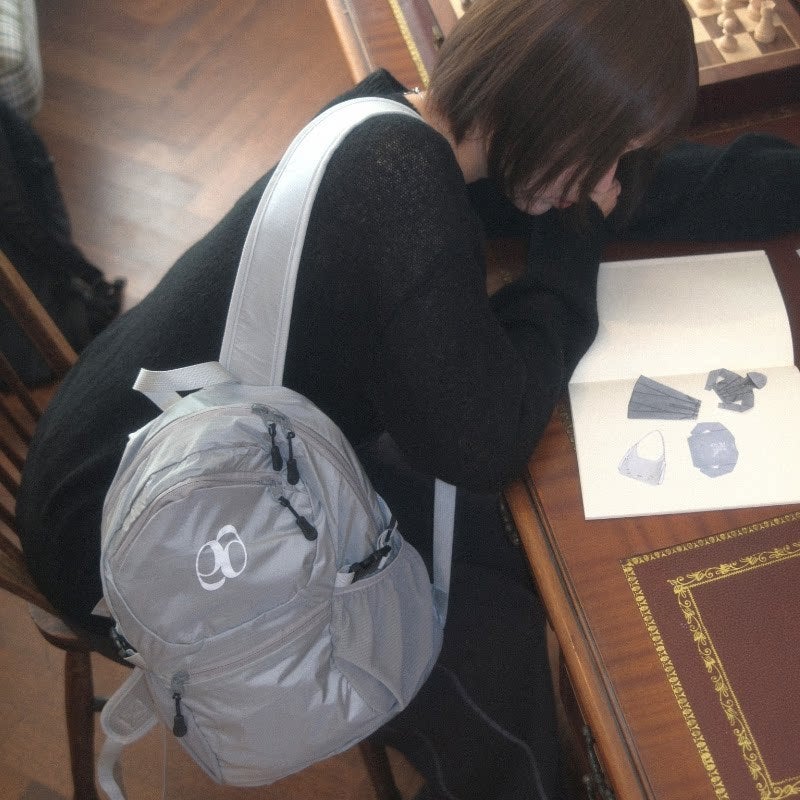 Large Capacity Lightweight Nylon Backpack - Image 1