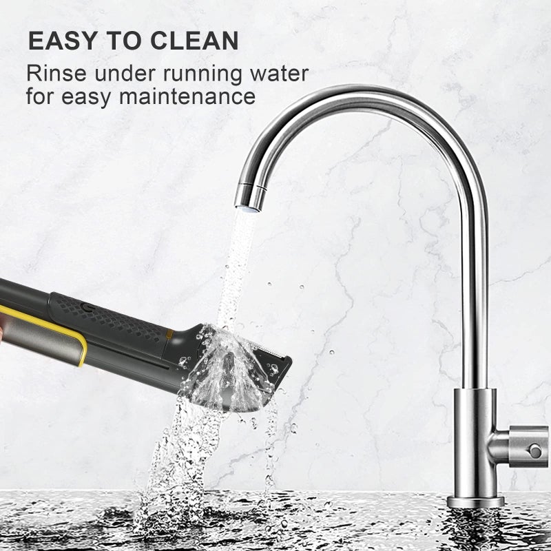 PRITECH Body Hair Trimmer for Men, Body Hair Groomers with Guard Comb, Rechargeable Hair Trimmer for Pubic Area, Back, Face, Legs and Beard - Image 5