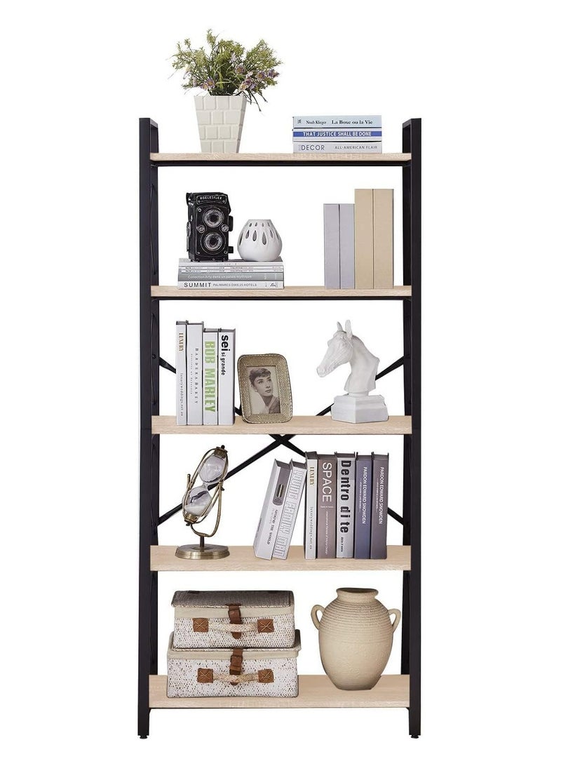 Masa Furniture Black and beige steel and MDF display unit - 166 x 75 x 33 cm from Masa Furniture - Image 2