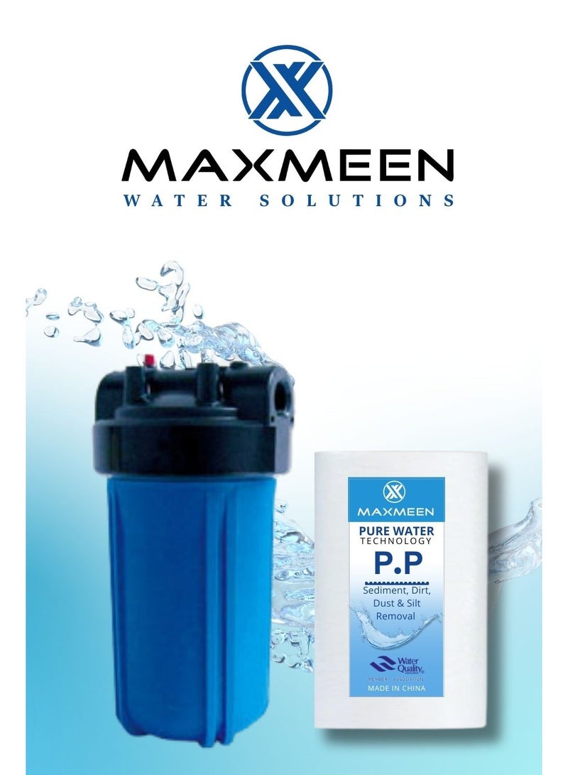 ماكسمين غيار فلتر مياه سدمنت 10 بوصة جامبو –  ماكسمين – لتنقية الرواسب والشوائب - Image 3
