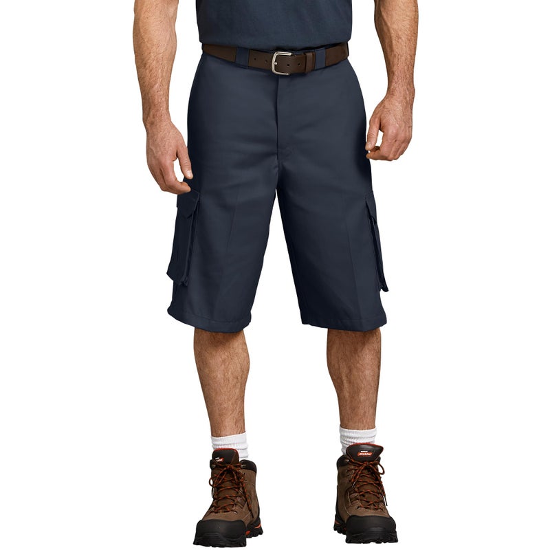 Dickies Men's 13 Inch Loose Fit Twill Cargo Short, Dark Navy, 34 - Image 1