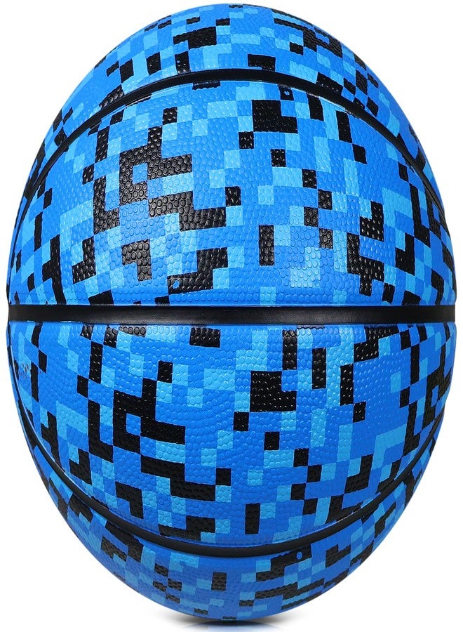 PECOGO Official Rubber Basketball 25.5" Outdoor Indoor Mens Basketball Ball Size 4 for Kids Youth Teen Boys and Girls Gift Ideas(Without Pump) - Image 2