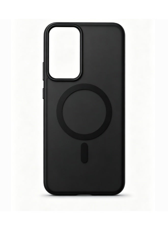 Hirospace for Samsung Galaxy A56/A36 Case, Compatible with MagSafe, Magnetic Translucent Matte Back Shockproof Cover with Strong Magnet, Slim Thin Full Protection Phone Case for Galaxy A56/A36 Case (Black) - Image 2