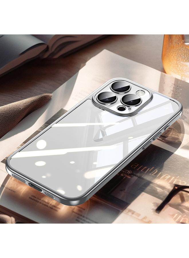 SULADA Case For iPhone 14 Pro Electroplating Frosted PC + TPU Shockproof Phone Case - Image 1