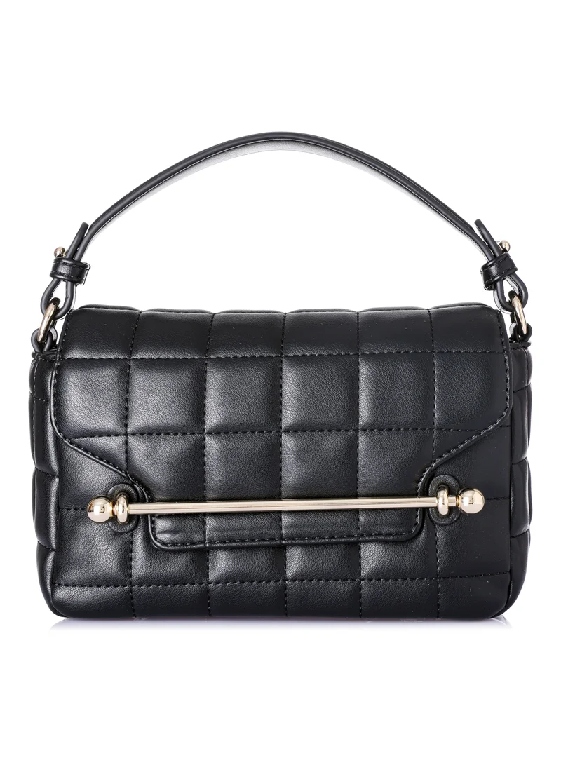 KANELLI Women's handbag from Kanelli, elegant shape New Collection  AAY2401006 Black