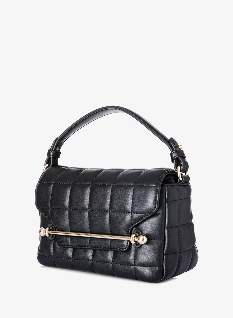 KANELLI Women's handbag from Kanelli, elegant shape New Collection  AAY2401006 Black - Image 3