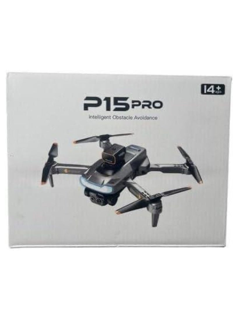 P15 Pro Drone with 1080P HD Camera – WiFi FPV Live Streaming, Smart Altitude Hold, Gesture & Voice Control, One-Key Return, 360° Flips, Headless Mode, Foldable & Lightweight, Long Battery Life – Perfect for Beginners, Travel & Aerial Photography - pzsku/ZD8DA891C267459541D9CZ/45/_/1739826865/c43b53d5-05d0-4cee-9e3d-880a58a51212