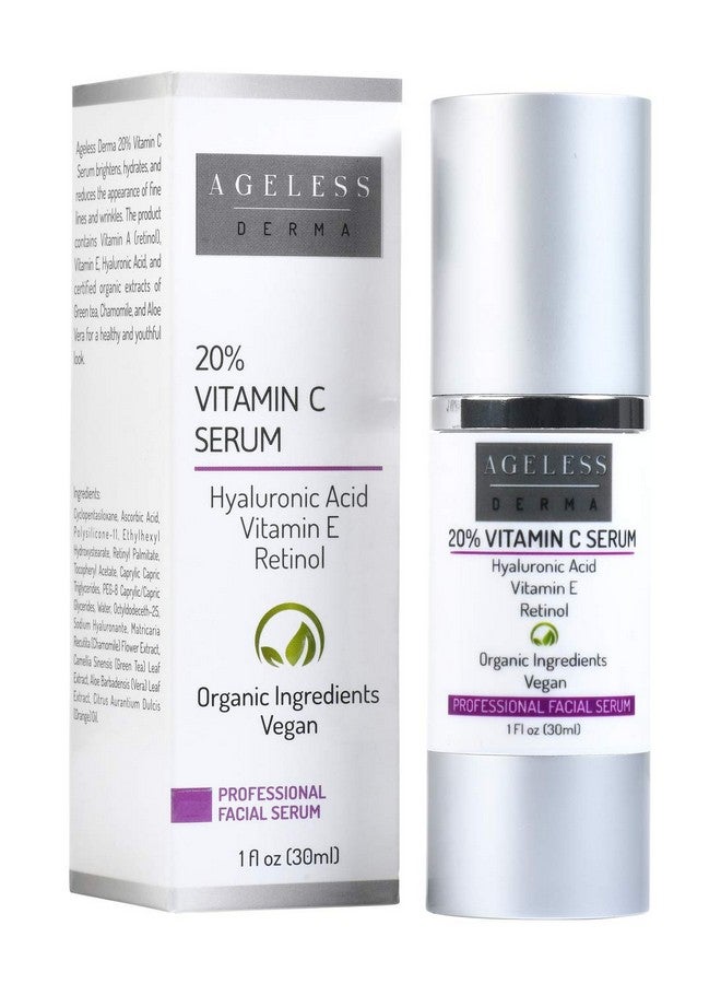 Ageless Derma Professional Vitamin C Serum With Retinol And Hyaluronic Acid By Dr. Mostamand - Image 1