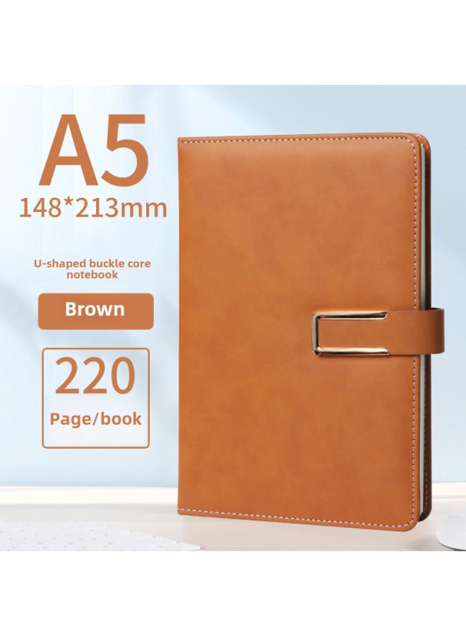 chengchuang Creative A5 Notepad Set B5 Buckle Diary Book Customized Business Notebook Customized Printable Logo - Image 1