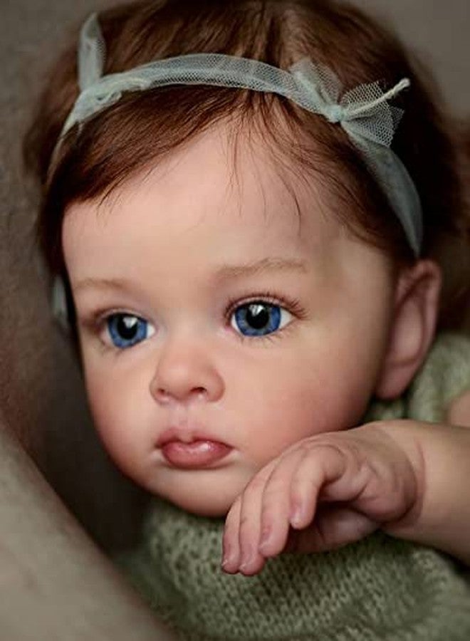 KOKOMANDY Reborn Baby Dolls Boy Girl 24 Inch 60cm Realistic Silicone Reborn Toddler Doll Real Size Soft Body Weighted Baby Doll Closed Mouth Newborn Toddler Toy Gifts - Image 3