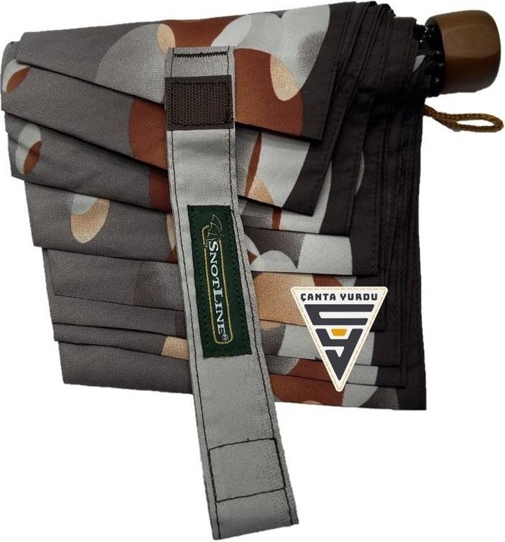 Çanta Yurdu Bag Home Snotline 08-L Super Mini Manual B3 Umbrella Brown  - Image 5