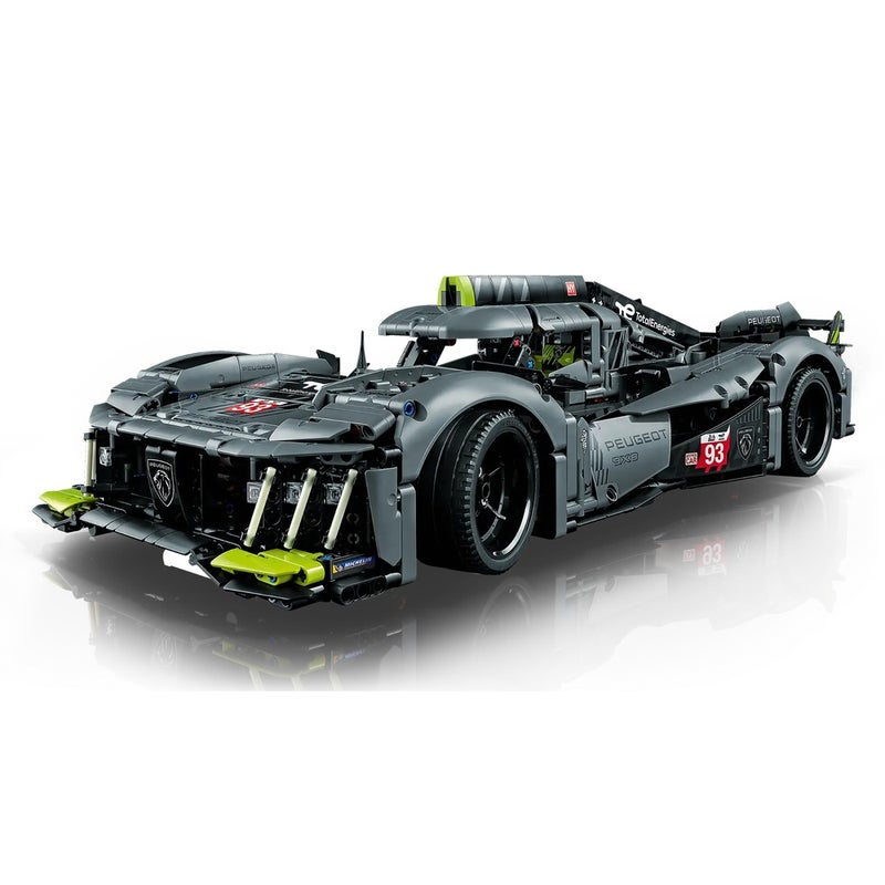 LEGO - PEUGEOT 9X8 24H Le Mans Hybrid Hypercar 1775 Pieces - 42156 - Image 5