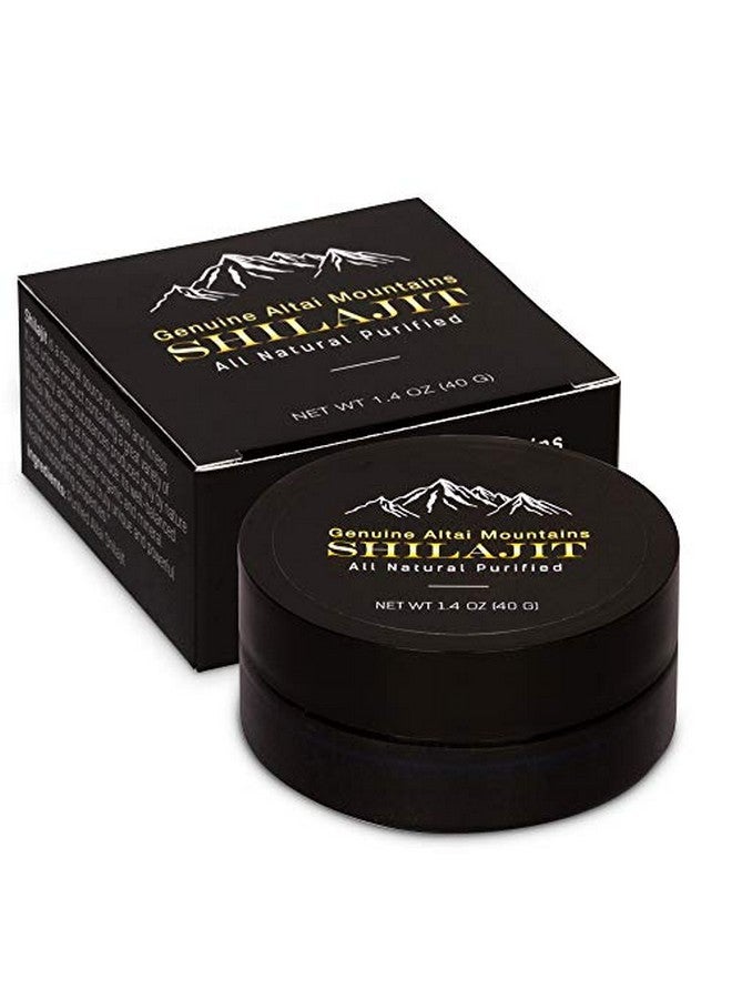 sayan Pure Shilajit Resin 40 G 265 Servings / 2 Months Supply Highly Potent Organic Fulvic Acid Supplement Supports Immune System Memory And Focus Energy Booster Detox Antioxidant - Image 1