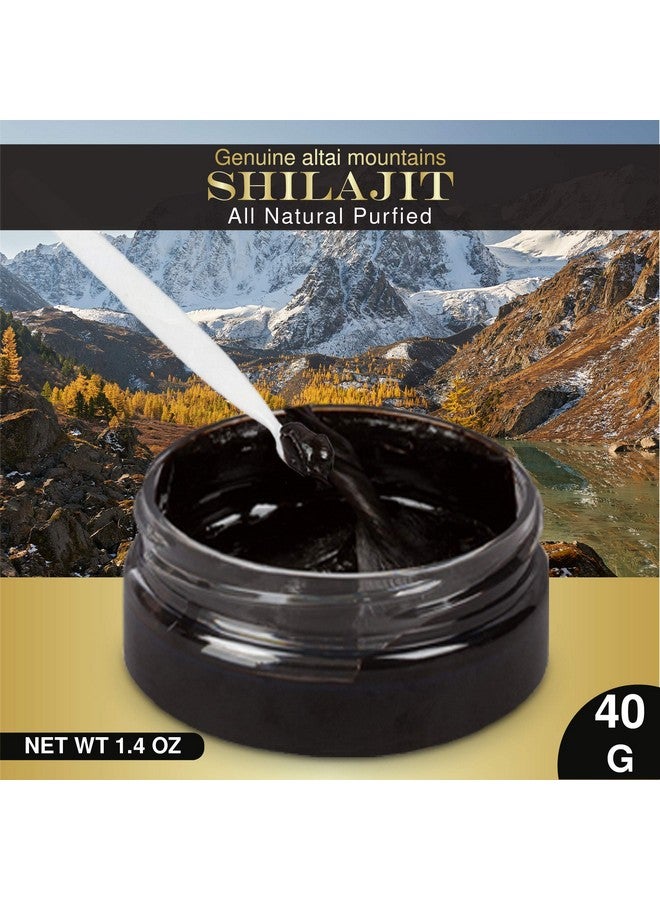 sayan Pure Shilajit Resin 40 G 265 Servings / 2 Months Supply Highly Potent Organic Fulvic Acid Supplement Supports Immune System Memory And Focus Energy Booster Detox Antioxidant - Image 4