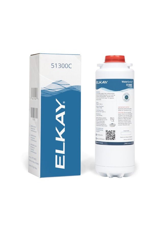 Elkay فلتر 51300C WaterSentry المعتمد من NSF/ANSI للرصاص + الميكروبلاستيك (لملء الزجاجات) - Image 1